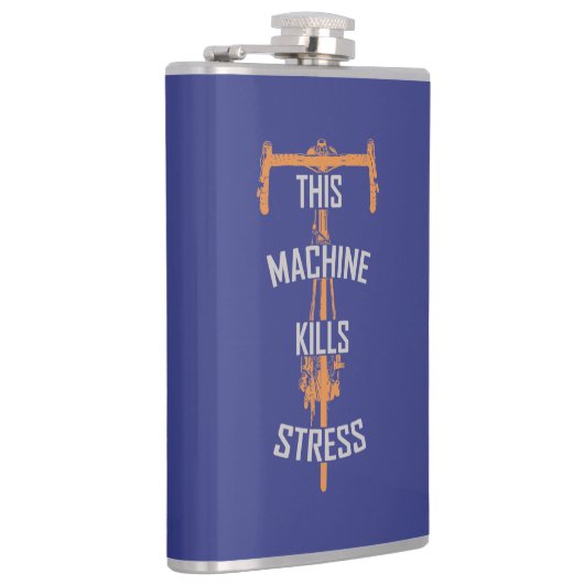 Deze machine doodt stress heupfles (Rechts)