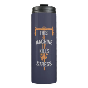deze machine doodt stress thermosbeker
