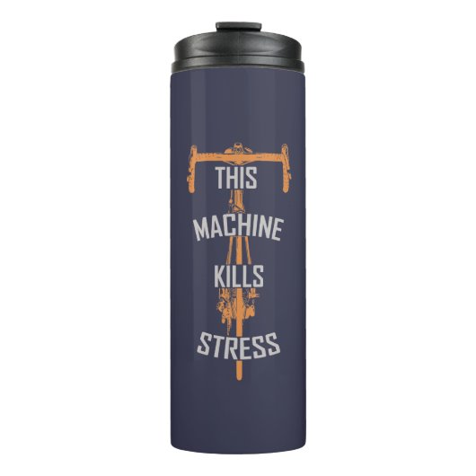 deze machine doodt stress thermosbeker (Voorkant)