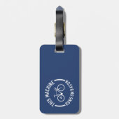 Deze machine draait op Bacon Bagagelabel (Achterkant verticaal)