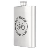 Deze machine draait op taco's flacon (Links)