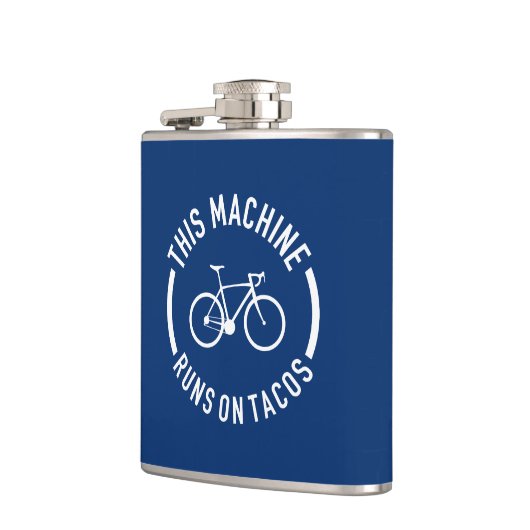 Deze machine draait op taco's heupfles (Links)