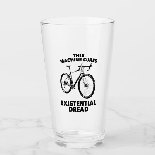 Deze machine geneest existentiële gevreesde fiets glas (Voorkant)