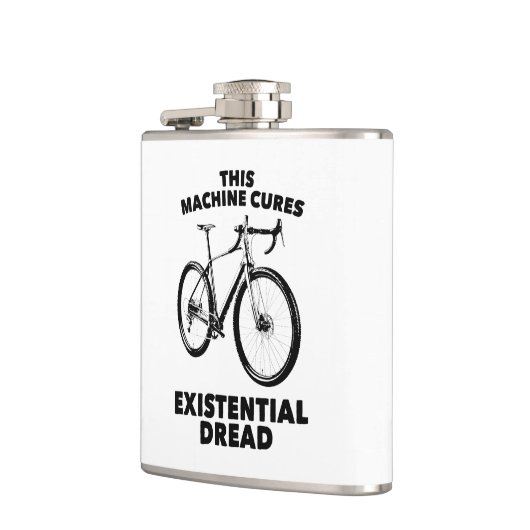 Deze machine geneest existentiële gevreesde fiets heupfles (Links)