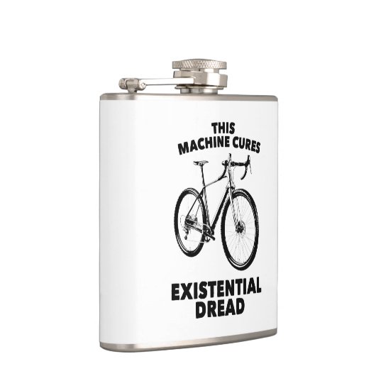 Deze machine geneest existentiële gevreesde fiets heupfles (Rechts)