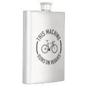 Deze machine rijdt op de veggies fiets flacon (Rechts)