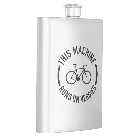 Deze machine rijdt op de veggies fiets flacon (Rechts)
