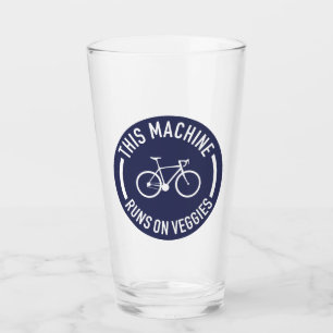 Deze machine rijdt op de veggies fiets glas