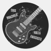 Deze machine ronde sticker (Voorkant)