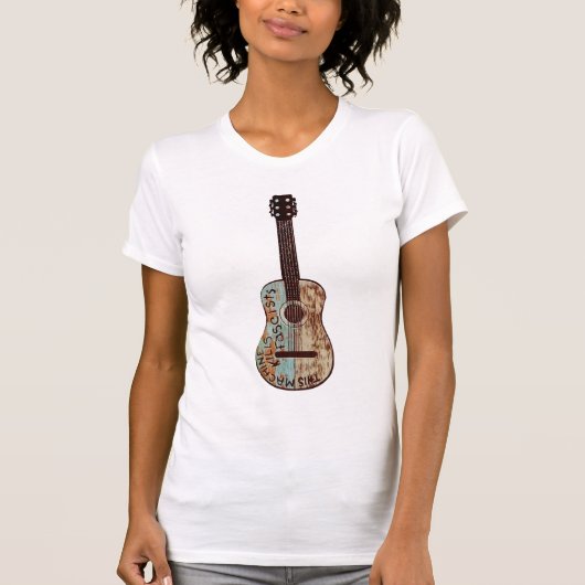 Deze machine vermoordt fascisten t-shirt (Voorkant)