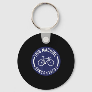 Deze Machine Werkt Op Tacos Fiets Rijdt Op Ta Sleutelhanger