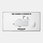 Deze machine wordt aangedreven door adrenaline-mol bureaumat (Keyboard & Muis)