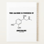Deze machine wordt aangedreven door adrenaline-mol planner (Achterkant)