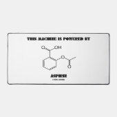 Deze machine wordt aangedreven door aspirine chemi bureaumat (Voorkant)