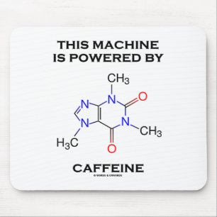 Deze machine wordt aangedreven door cafeïne (molec muismat