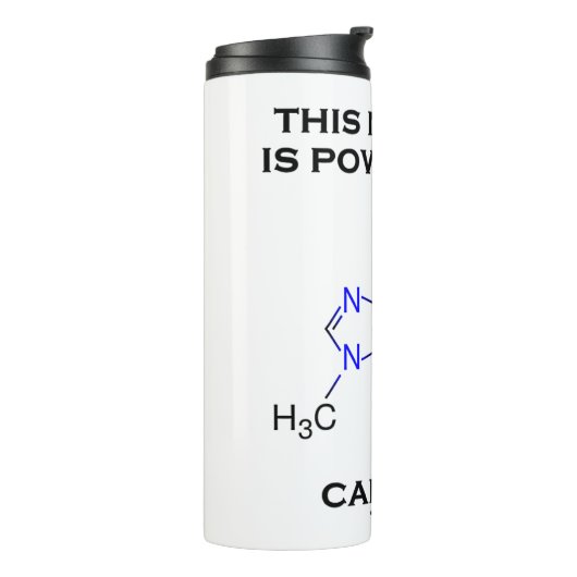 Deze machine wordt aangedreven door caffeine-molec thermosbeker (Gedraaid links)