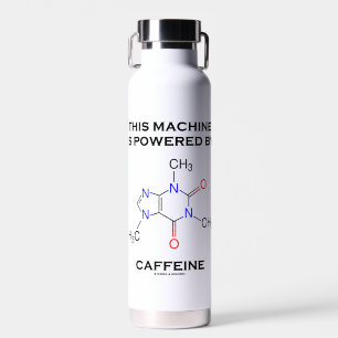 Deze machine wordt aangedreven door caffeine-molec waterfles