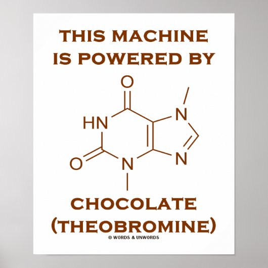 Deze machine wordt aangedreven door chocolade (the poster (Voorkant)