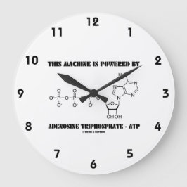 Deze machine wordt aangedreven door denosine-trifo ronde klok