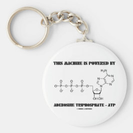 Deze machine wordt aangedreven door denosine-trifo sleutelhanger