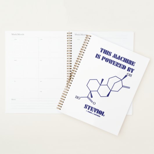 Deze machine wordt aangedreven door Steviol Chem M Planner (Display)