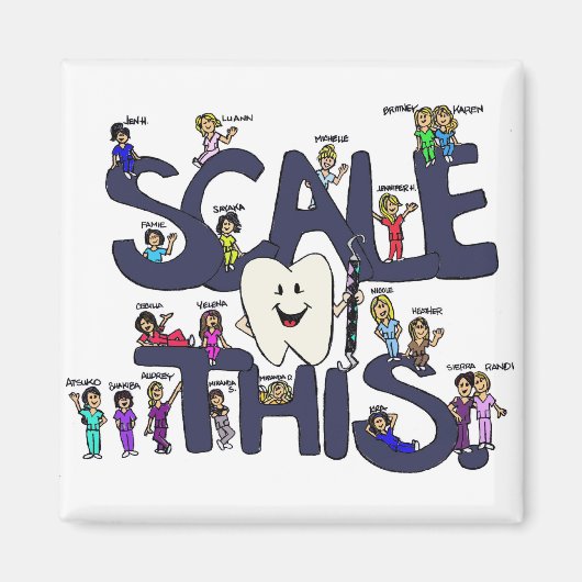 deze-magneet schalen magneet (Voorkant)