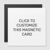 DEZE MAGNETISCHE KAART AANPASSEN (Voorkant / Achterkant)