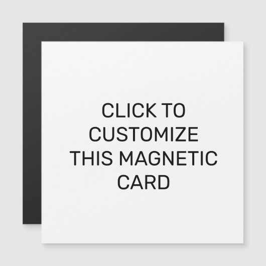 DEZE MAGNETISCHE KAART AANPASSEN (Voorkant / Achterkant)