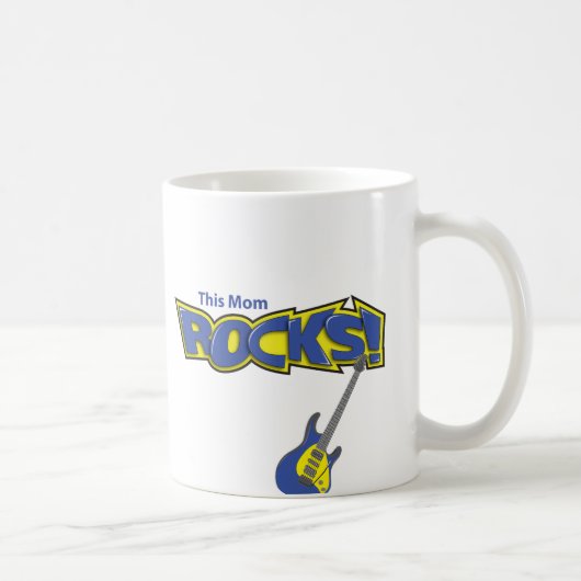 Deze mam Rocks Koffiemok (Rechts)