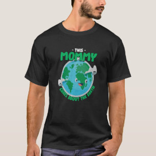 Deze mama geeft om de Natuur Bomen T-shirt