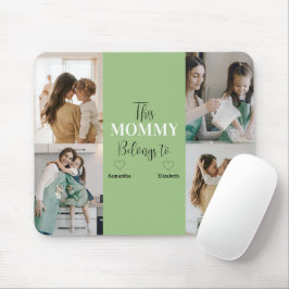 "Deze mama hoort bij" Custom Photo Mousepad Muismat