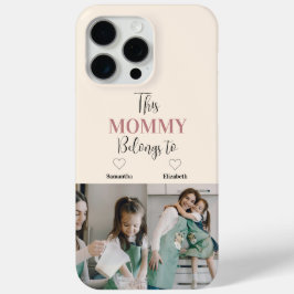 "Deze mama hoort bij" Custom Photo Phone Case