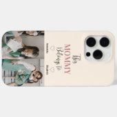 "Deze mama hoort bij" Custom Photo Phone Case (Achterkant (horizontaal))