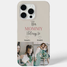 "Deze mama hoort bij" Custom Photo Phone Case