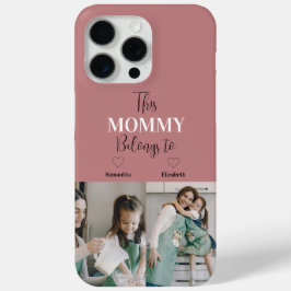 "Deze mama hoort bij" Custom Photo Phone Case