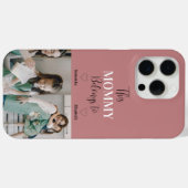 "Deze mama hoort bij" Custom Photo Phone Case (Achterkant (horizontaal))
