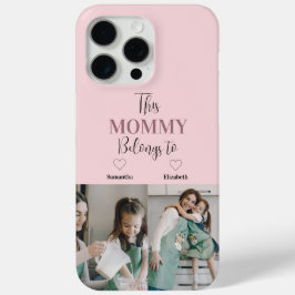 "Deze mama hoort bij" Custom Photo Phone Case