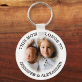 Deze mama hoort bij Sleutelhanger (Voorkant)