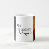 Deze mama hoort tot de aangepaste foto koffiemok (Center)