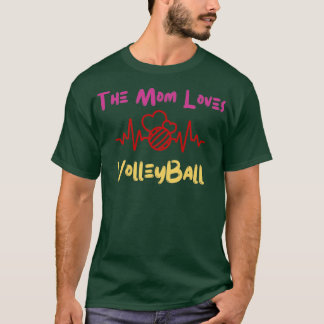 Deze mama houdt van Volleyball T-shirt