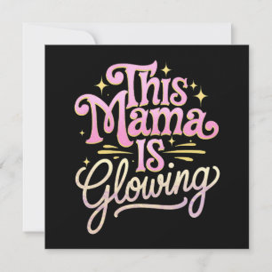 Deze mama is gloeiende Moederdag Kaart