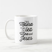 Deze mama loopt op de Mok Tea, Wine & Jesus (Links)