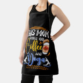 Deze mama loopt op Koffie en Yoga Schort (Insitu)