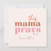 Deze mama Prays (Voorkant)