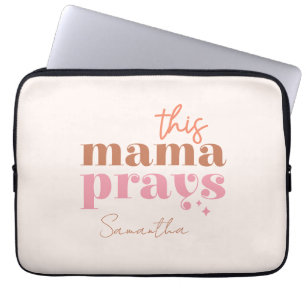 Deze mama Prays Laptop Sleeve