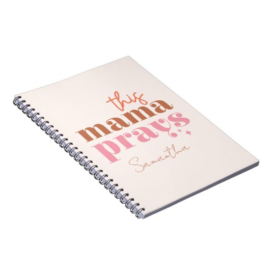 Deze mama Prays Notitieboek (Rechterzijde)