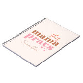 Deze mama Prays Notitieboek (Linkerzijde)