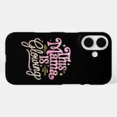 Deze mama straalt Moederdag Case-Mate iPhone Case (Achterkant (horizontaal))