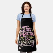Deze mama straalt op Moederdag Schort (Gedragen)