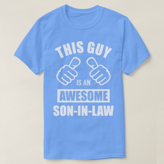 Deze man geweldige soninlaw uit het vaderlandsrech t-shirt (Design voorkant)